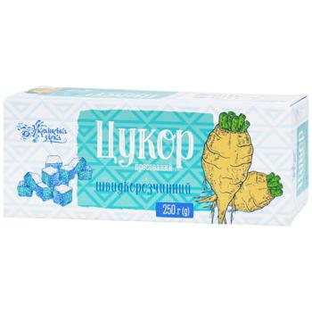 Сахар Українська Зірка рафинад 250г - купить, цены на КОСМОС - фото 1