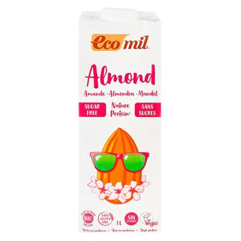 Ecomil Organic Sugar-Free Almond Milk with Protein 1l - buy, prices for Auchan - photo 1