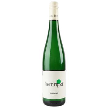 Вино Heninger Riesling біле сухе 12,5% 0,75л - купити, ціни на Чудо Маркет - фото 1
