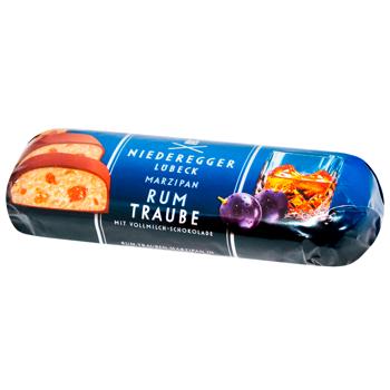 Марципановий батончик з ромом та родзинками в молочному шоколаді NIEDEREGGER 125 г - купити, ціни на WINETIME - фото 2