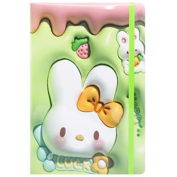 Блокнот на гумці Malevaro Bunny А5 80 аркушів - купити, ціни на - фото 2