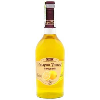 Ликер лимонный Старый Рынок 25% 0,5л - купить, цены на AlcoHub - фото 1