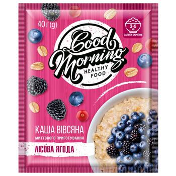 Каша овсяная Vale Good Morning с лесными ягодами 40г - купить, цены на NOVUS - фото 1