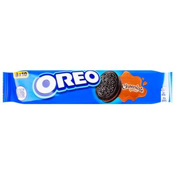 Печиво-сендвіч Oreo з какао та кремовою начинкою з какао 95г - купити, ціни на METRO - фото 1