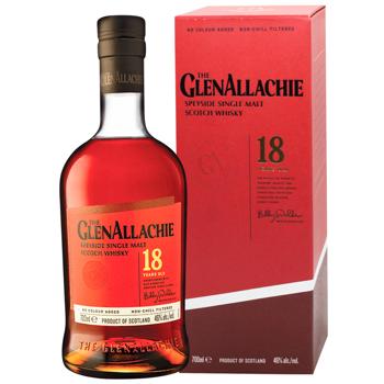 Віскі GlenAllachie 18yo п/к 0.7 л - купити, ціни на WINETIME - фото 1