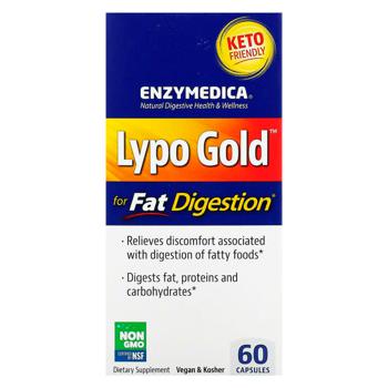 Травні ферменти Enzymedica Lypo Gold 60 капсул - купити, ціни на Біотус - фото 2