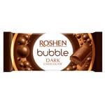 Шоколад чорний Roshen пористий 80г