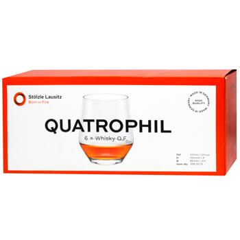 Набор бокалов Stolzle Quatrophil/Revolution для виски 6шт 370мл