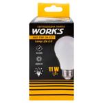 Work's Long-Life LED Lamp A60 11W 3K E27