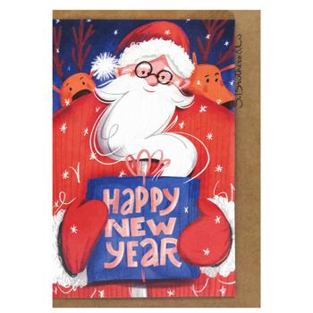 S.Brothers & Co Festive Middle Postcard 10х15см in Assortment - buy, prices for NOVUS - photo 4