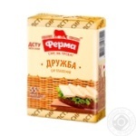 Сир плавлений Ферма Дружба 55% 90г