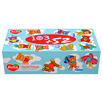 Ruta Kids Cosmetic Napkins 155pcs - buy, prices for Metro - photo 2
