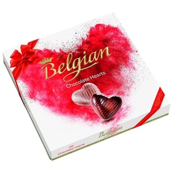 Цукерки Belgian Chocolate Hearts 200г - купити, ціни на КОСМОС - фото 2