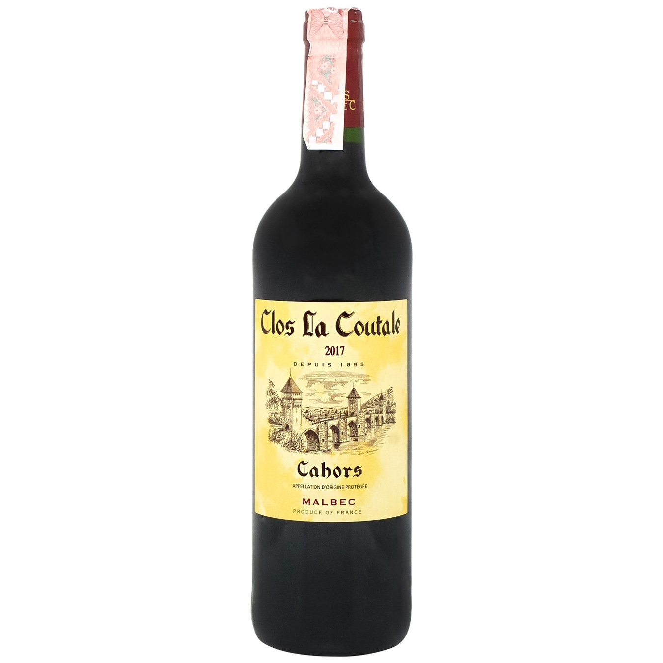 

Вино Bernede et fils Clos la Coutale красное сухое 14% 0,75л