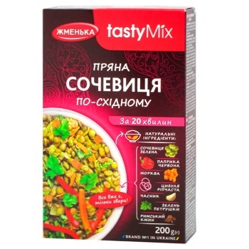 Zhmenka Spicy Oriental Lentil 200g - buy, prices for MegaMarket - photo 1