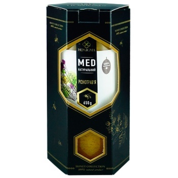 Мед Honigma різнотрав'я 650г - купити, ціни на Auchan - фото 1