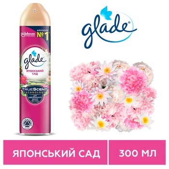 Освіжувач повітря Glade Японский сад 300мл - купити, ціни на METRO - фото 2