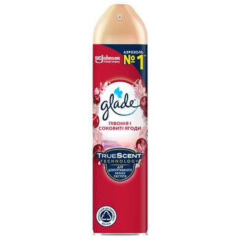 Glade Peony and Juicy Berries Aerosol Air Freshener 300ml - buy, prices for Auchan - photo 1