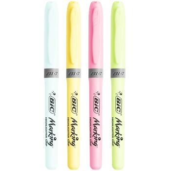 Маркер текстовый BIC Highlighter Grip Pastel 4шт - buy, prices for - photo 3