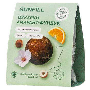 Sunfill Amaranth-Hazelnut Candies with Protein 73g