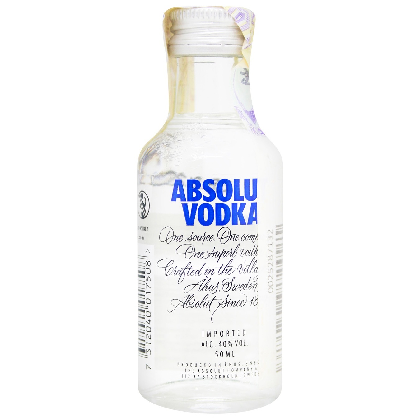 

Водка Absolut 40% 0,05л
