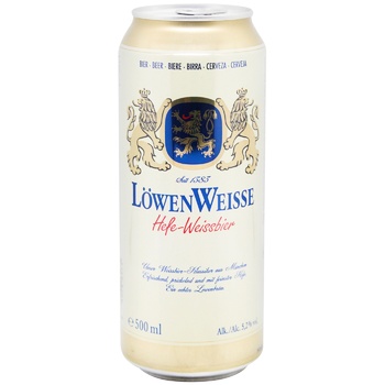 Lowenbrau Weiz light beer 0.5l can - buy, prices for METRO - photo 1