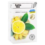 Hello Tea Ginger-Lemon Herbal Tea 3g*20pcs