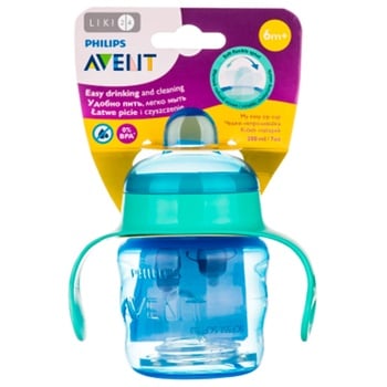 Avent Drinking Cup with Spout and Handles 200ml - buy, prices for NOVUS - photo 2