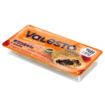 Valesto Frozen Strudel with Poppy Seeds 250g - buy, prices for METRO - photo 1