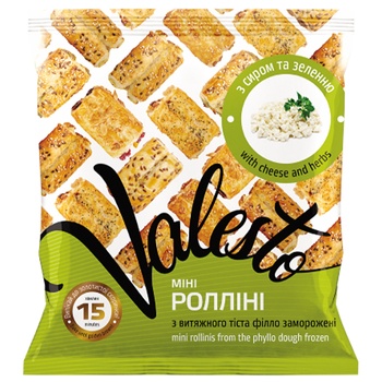 Valesto With Cheese And Greens Mini Rollini 800g - buy, prices for COSMOS - photo 1