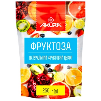 Фруктоза Akura 250г - купити, ціни на Cупермаркет "Харків" - фото 1