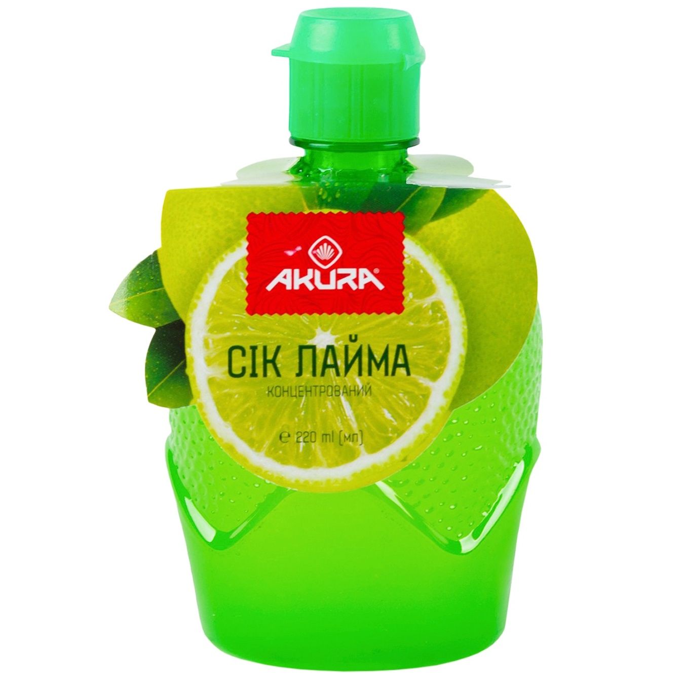 

Сок лаймовый Akura концентрированный 220мл