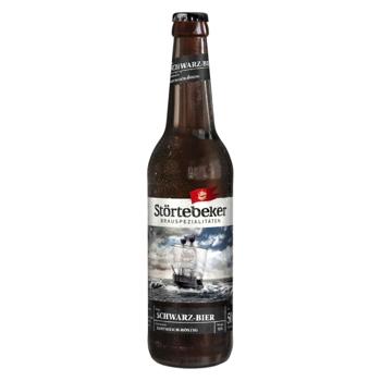 Stortebeker Schwarz-Bier Dark Beer 5% 0.5l