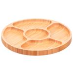 Ardesto Midori Bamboo Plate 20*1.6cm