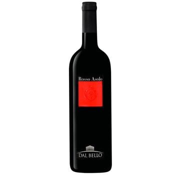 Вино Dal Bello Rosso Asolo красное сухое 13% 0,75л - купить, цены на WINETIME - фото 1