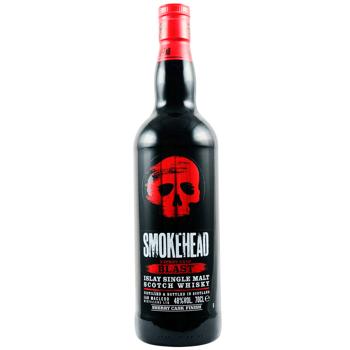 Smokehead Sherry Bomb Box Whiskey 48% 0.7l - buy, prices for MegaMarket - photo 2