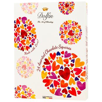 Dolfin Love Assorted Chocolate Candies 108g - buy, prices for WINETIME - photo 1