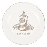 Lefard Candle Plate 21cm