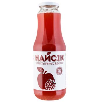 Naisik Apple-Raspberry Juice 1l - buy, prices for Vostorg - photo 1