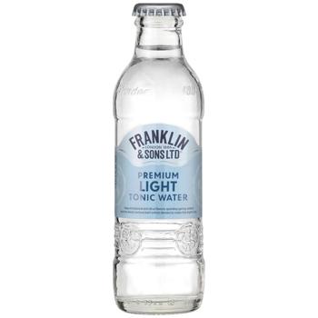 Напій газований Franklin&Sons Premium Light Tonic Water Тонік 200мл - купити, ціни на Епіцентр FOOD - фото 1