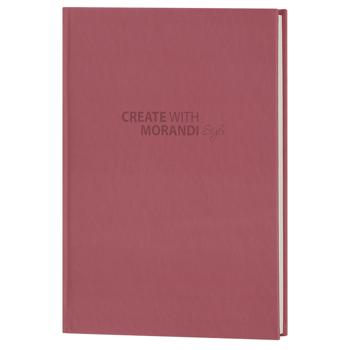 Buromax Morandi Style Checkered Notebook A5 80pages Cappuccino