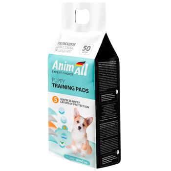 AnimAll Dog Diapers 50pcs 60x60cm - buy, prices for MasterZoo - photo 1