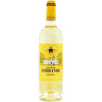 Chateau Ferrande Blanc Dry White Wine 15% 0.75l - buy, prices for MegaMarket - photo 1
