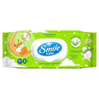 Smile Baby Wet Wipes with Aloe Extract 84pcs - buy, prices for COSMOS - photo 8