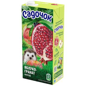 Sadochok Apple-pomegranate Nectar 0.95l - buy, prices for Chudo Market - photo 1