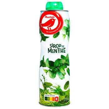 Auchan Mint Syrup 0,75l - buy, prices for - photo 1