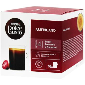 Кава в капсулах NESCAFÉ® DOLCE GUSTO® Americano 8,5г*16шт