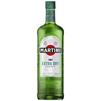 Вермут Martini Extra Dry 18% 1л - купити, ціни на КОСМОС - фото 1