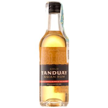 Tanduay Asian Gold Rum 40% 50ml - buy, prices for ULTRAMARKET - photo 1