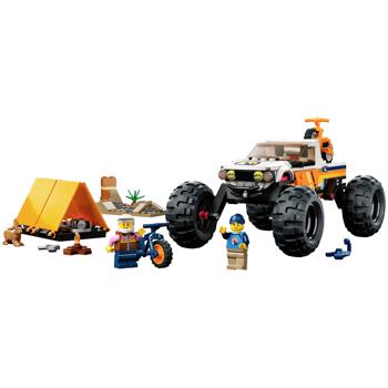 Конструктор Lego City Приключения на внедорожнике 4x4 60387 - купить, цены на КОСМОС - фото 2